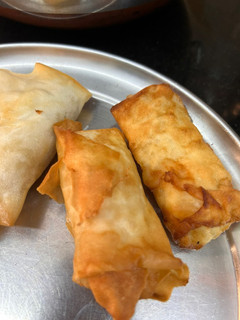 A picture of Cheesy Spring roll.