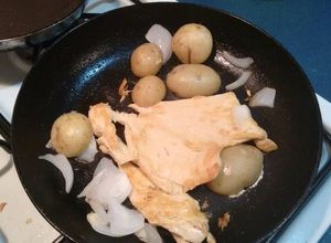 Una foto de Filetes de pollo. ॐ