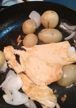 Una foto de Filetes de pollo. ॐ
