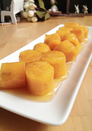 就愛手作》手工地瓜圓 的食譜成品照片