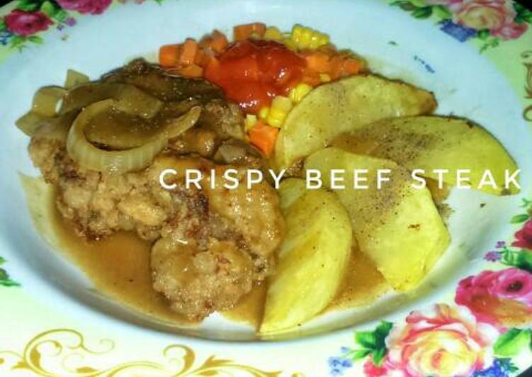 Crispy Beef / Chicken Steak Ala Waroeng Steak