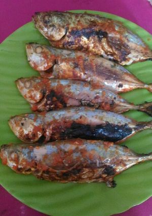 Foto resep Kembung panggang teflon bumbu sambel tomat