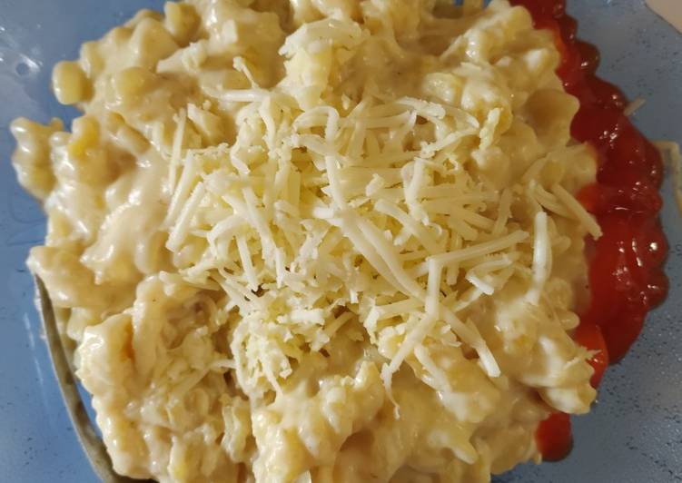 Fussili Creamy Cheese