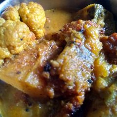A picture of Panch mishali sabji.