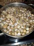 Caracoles pequeños de caldo, al estilo andaluz