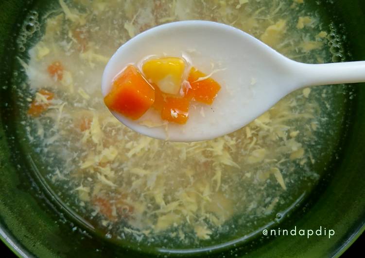 Bagaimana Menyiapkan Corn Soup (No MSG added) Anti Gagal