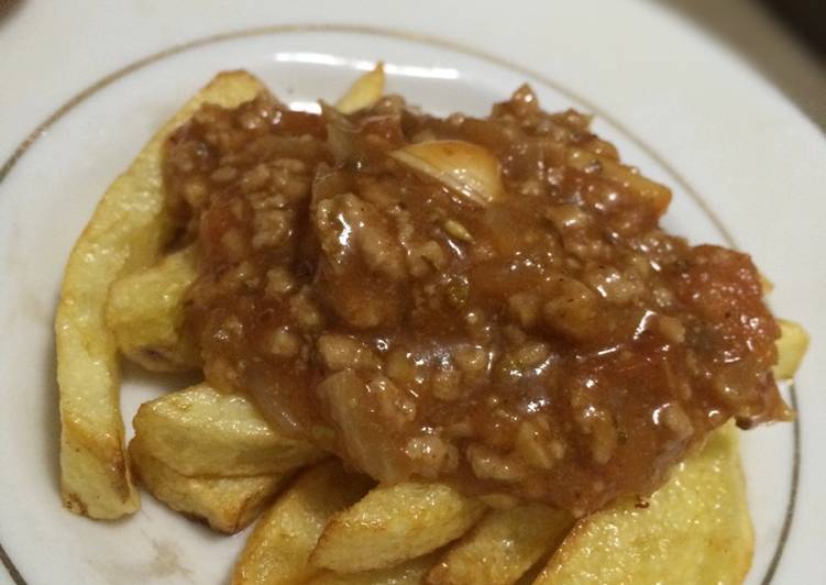 Resep Potato bolognaise simple tapi enak yang Bikin Ngiler