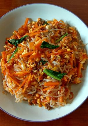 Foto resep Mie Shirataki Gochujang