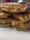 Pancitos de avena en sartén