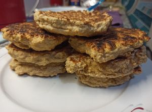 Una foto de Pancitos de avena en sartén