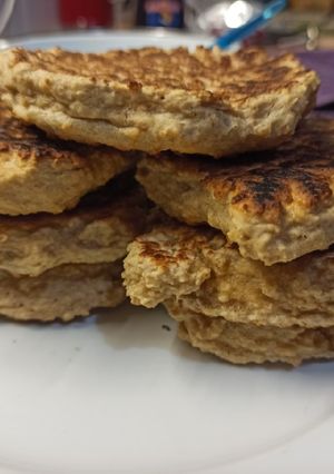 Una foto de Pancitos de avena en sartén