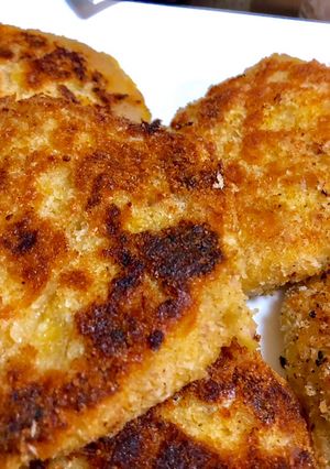 Hình của món Korokke (Croquet) món ngon cho bé của bà nội.