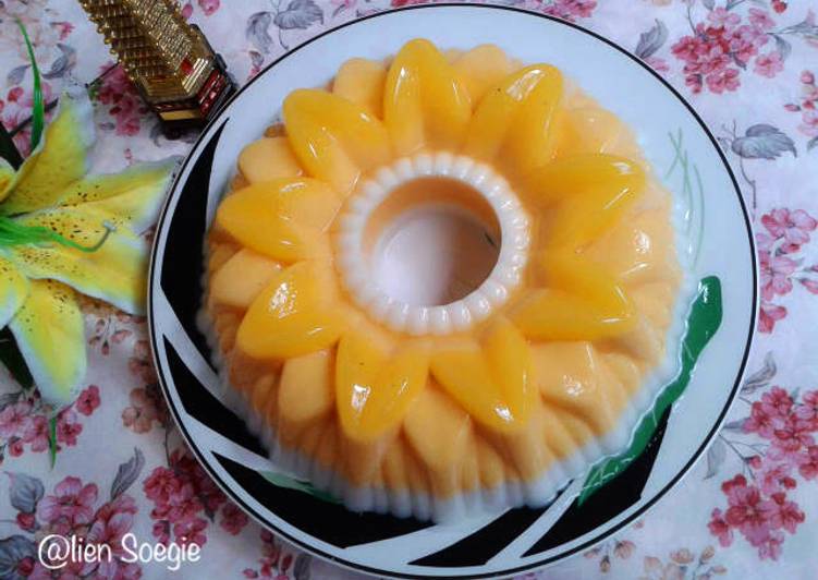 Cara Gampang Membuat Cimory Orange Pudding Anti Gagal