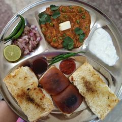 Pav bhaji A picture of Pav bhaji.