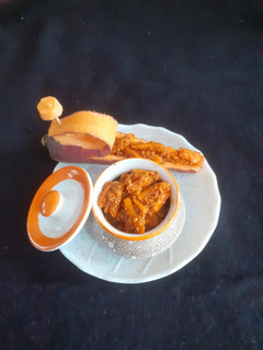 A picture of Red Carrot Pickle.