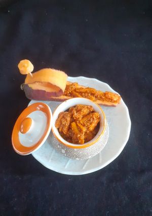 A picture of Red Carrot Pickle.