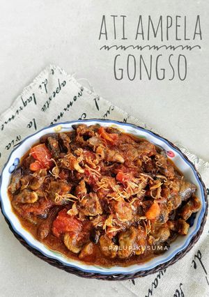 Foto resep Ati Ampela Gongso