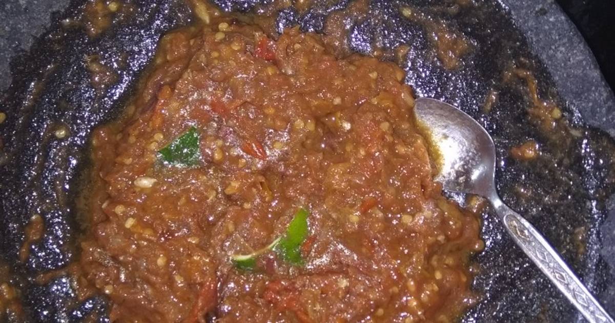 117 resep  sambal  tomat segar  enak dan sederhana Cookpad