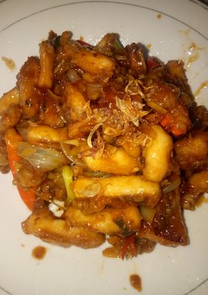 Foto resep Cumi Saus Tiram Saori
