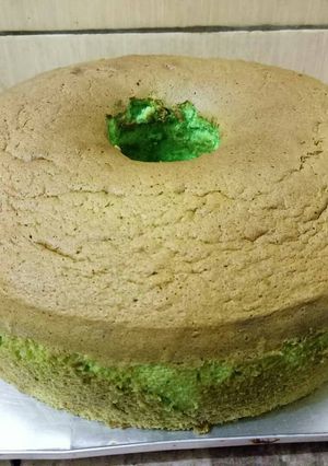 Foto resep Shifon pandan