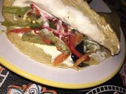 Una foto de crepes de zanahoria