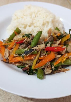 Foto resep Tumis tongkol buncis