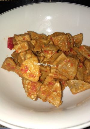 Foto resep Pentol bakso sapi pedas