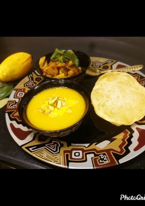 A picture of Aamrus poori.