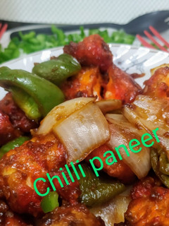 चिल्ली पनीर (Chilli Paneer Recipe In Hindi) रेसिपी मुख्य फोटो