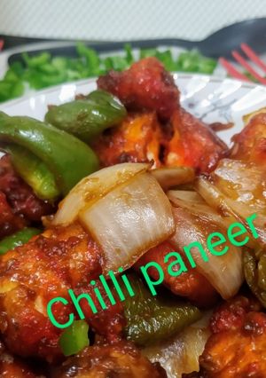 चिल्ली पनीर (Chilli Paneer Recipe In Hindi) रेसिपी मुख्य फोटो