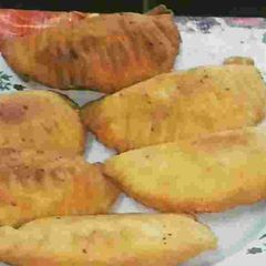 A picture of Dry Coconut Gujiya.