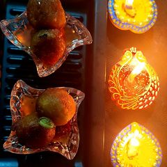 Sweet Potato Gulab Jamun A picture of Sweet Potato Gulab Jamun.