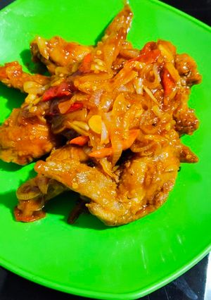 Foto resep Honey spicy chicken Wings
