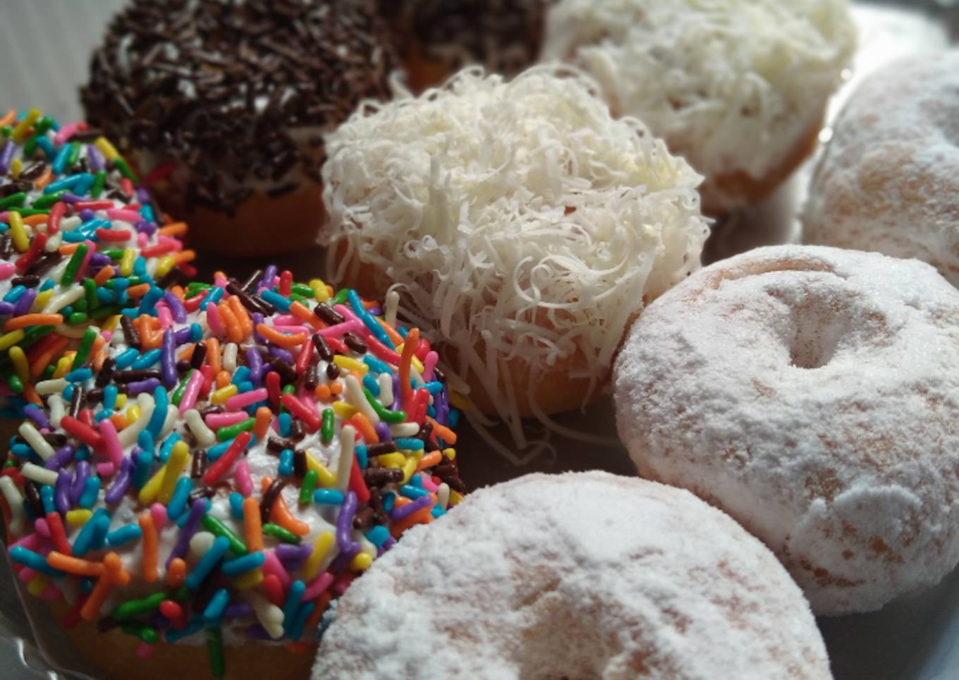 DONAT TAPE (1 Telur, Empuk)