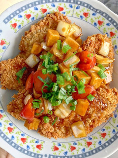 Foto resep Hainanese Chicken Chop Saus Tiram