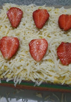 Foto resep Rainbow cake 🌈