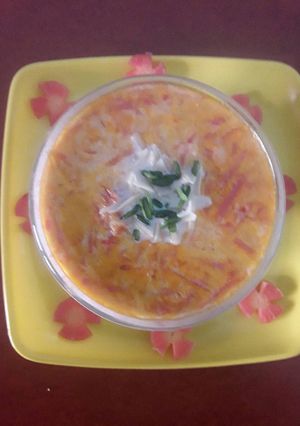 A picture of Carrot kheer.