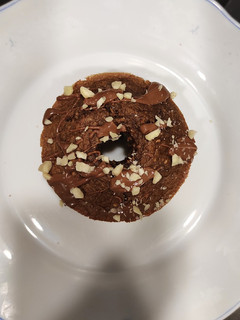 Una foto de Donuts de café con almendras