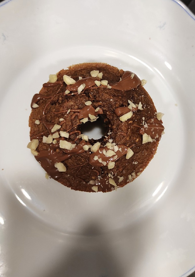 Una foto de Donuts de café con almendras