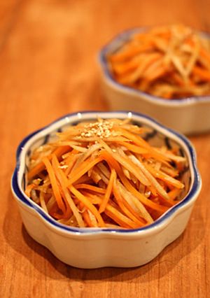 金平牛蒡（きんぴらごぼう） 的食譜成品照片