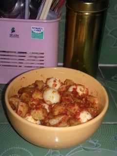 Foto resep Kentang balado telur puyuh