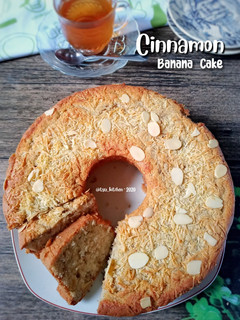Foto resep Cinnamon Banana Cake