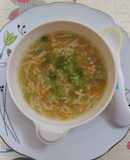 Mì rau củ cho bé ăn dặm