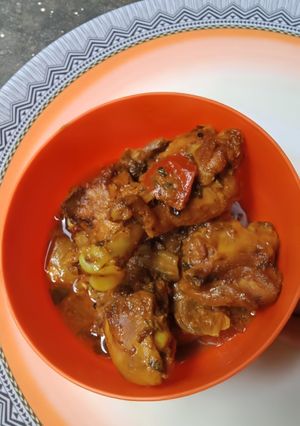চিকেন কষা (Chicken kosha recipe in Bengali) রেসিপির প্রধান ছবি