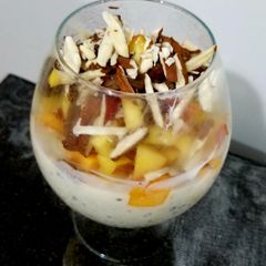 A picture of Overnight oats.
