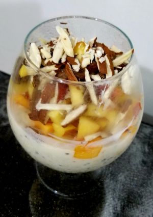 A picture of Overnight oats.