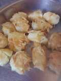 Nubes de papa crocantes