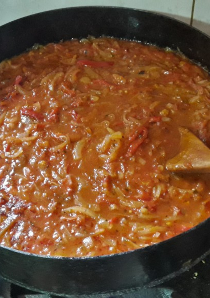 Una foto de Especial salsa para pizzas caseras