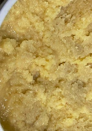 A picture of Ginger garlic paste🧄.