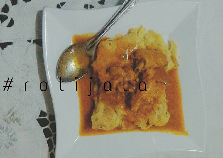 Roti jalan dan Kari Ayam Pedas